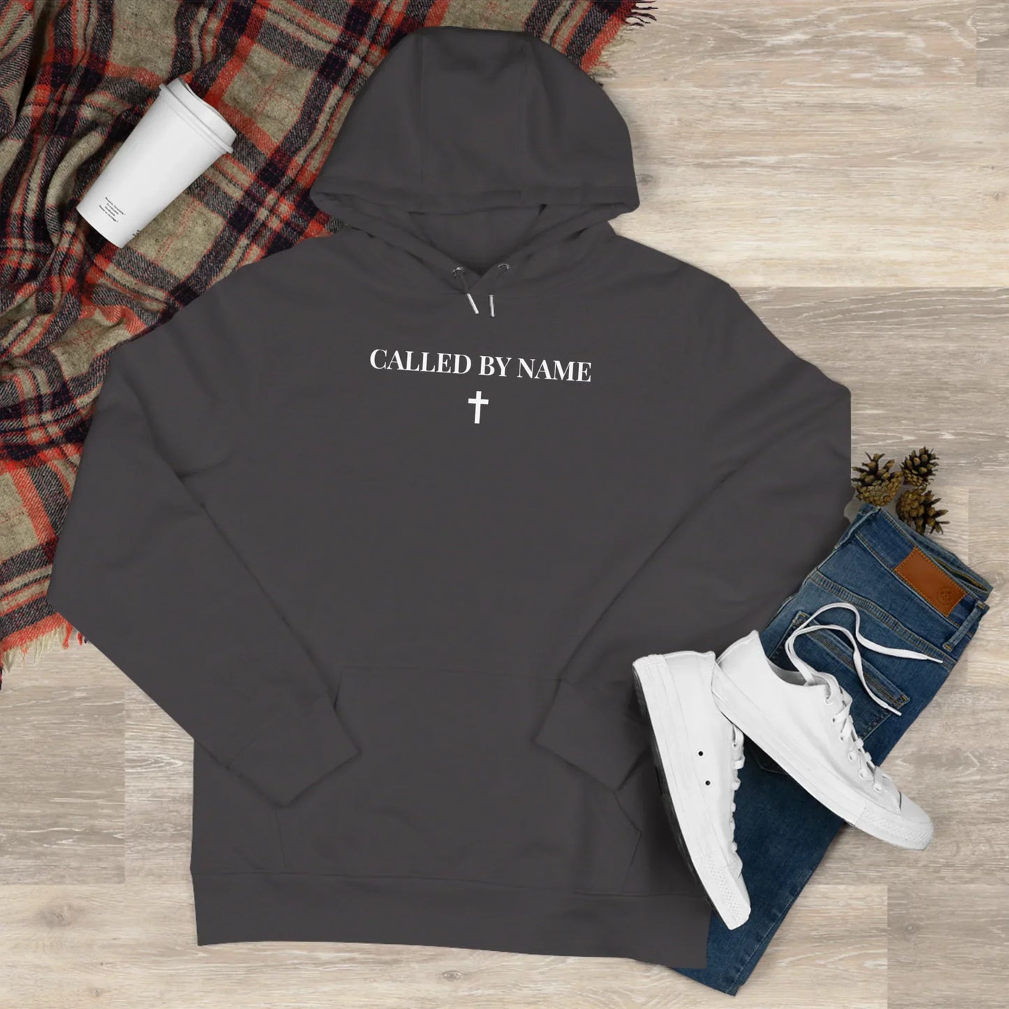 "CALLED BY NAME" Organic Cotton Hoodie - Rose & Rae