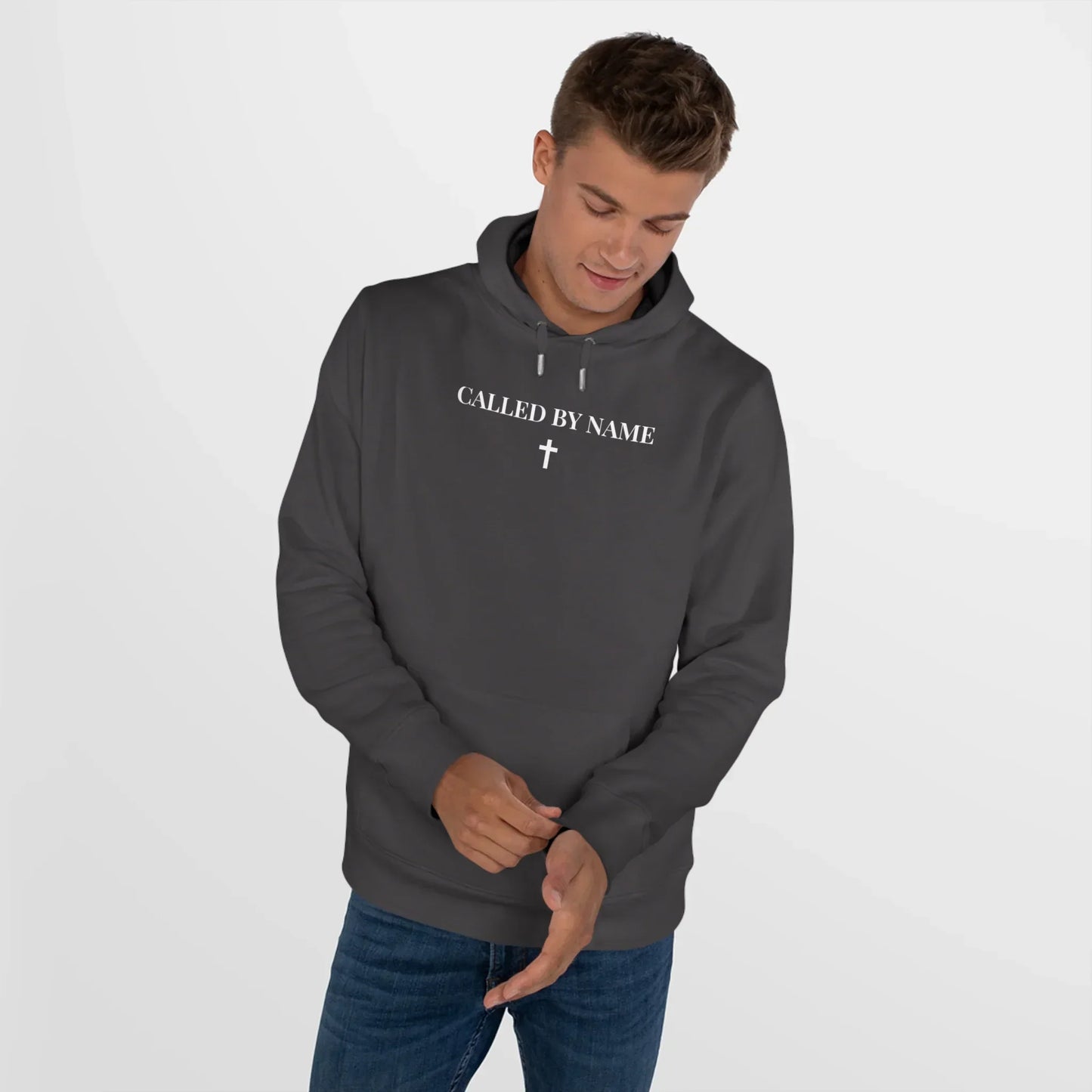 "CALLED BY NAME" Organic Cotton Hoodie - Rose & Rae