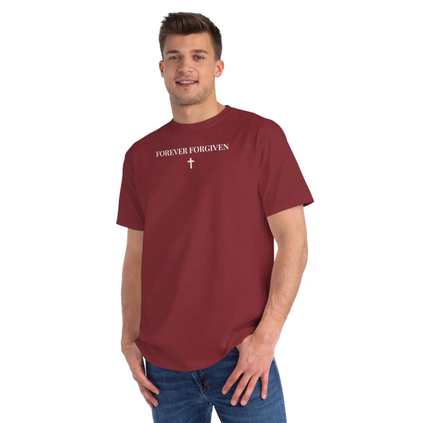"FOREVER FORGIVEN" Organic Cotton T-Shirt