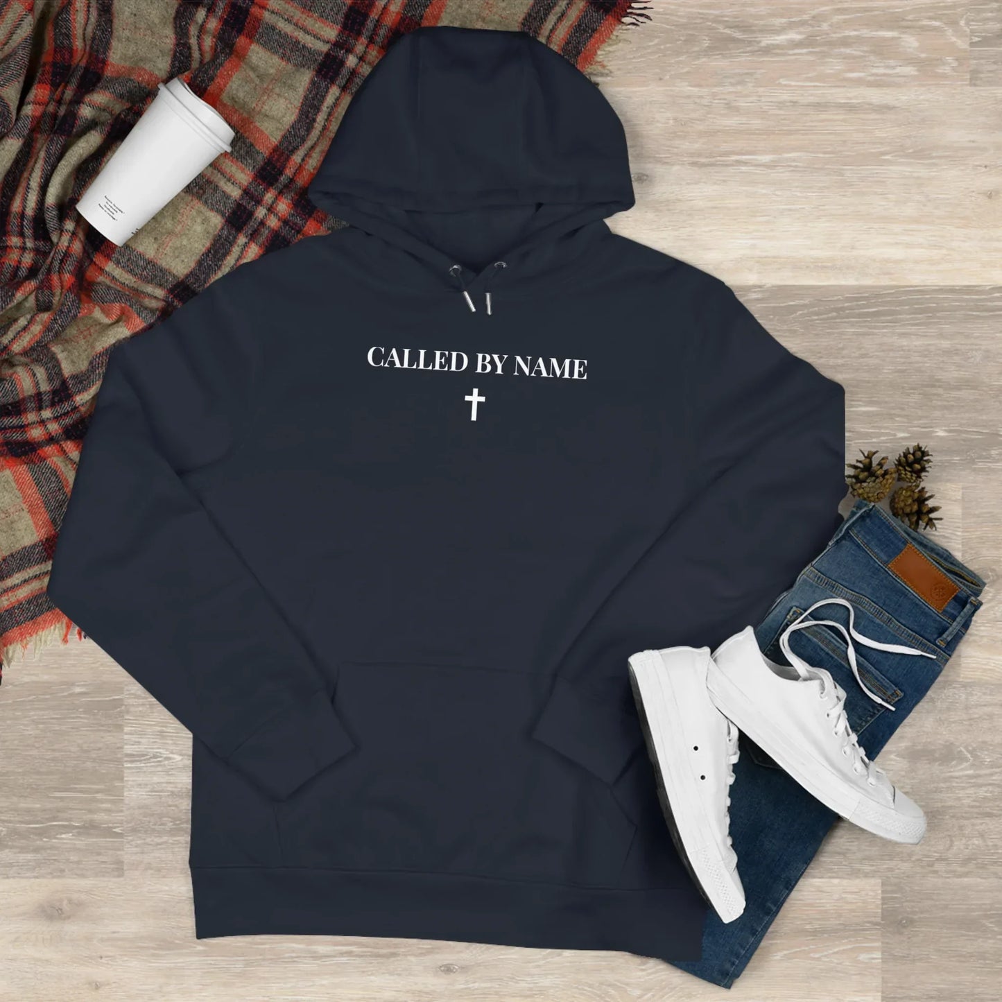 "CALLED BY NAME" Organic Cotton Hoodie - Rose & Rae