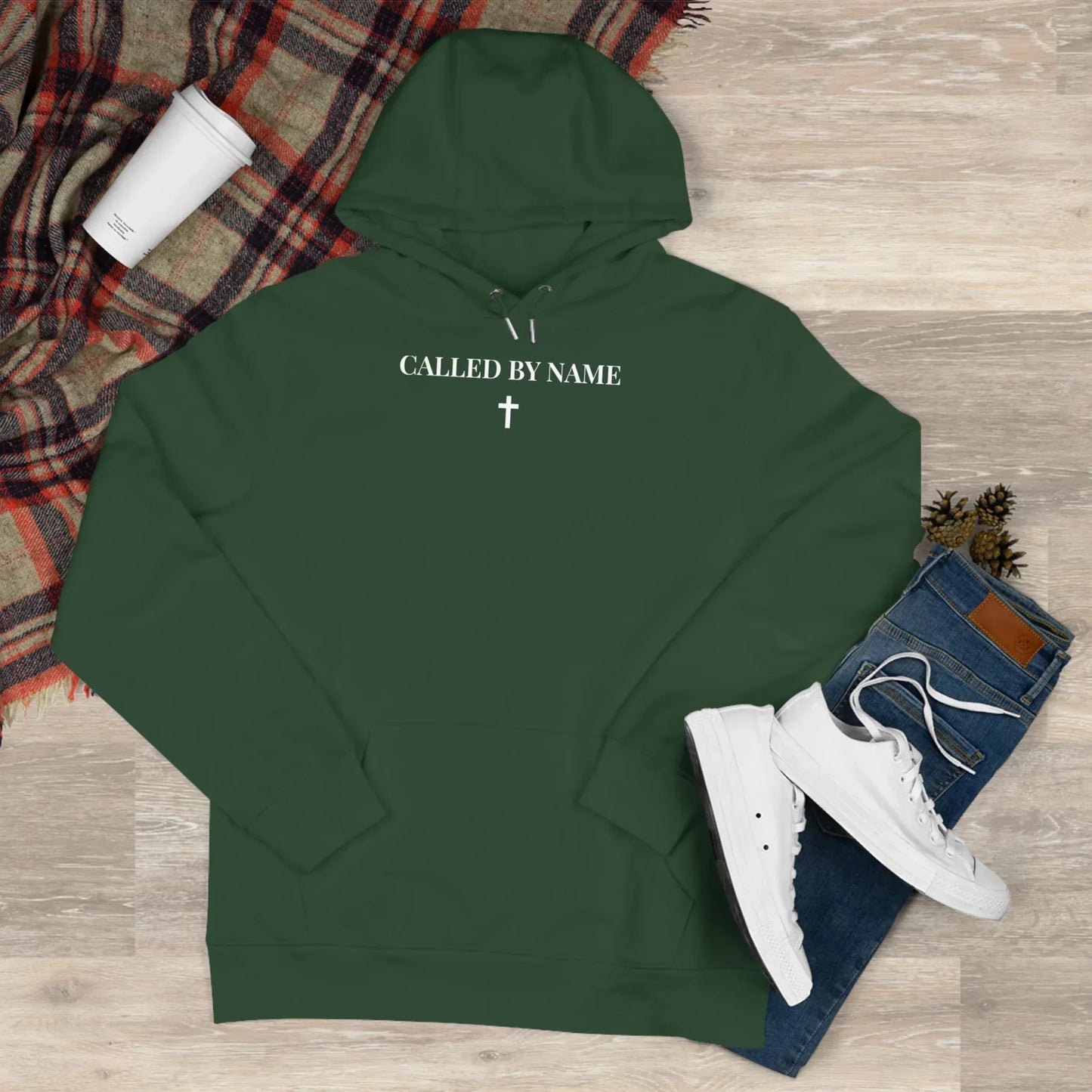 "CALLED BY NAME" Organic Cotton Hoodie - Rose & Rae