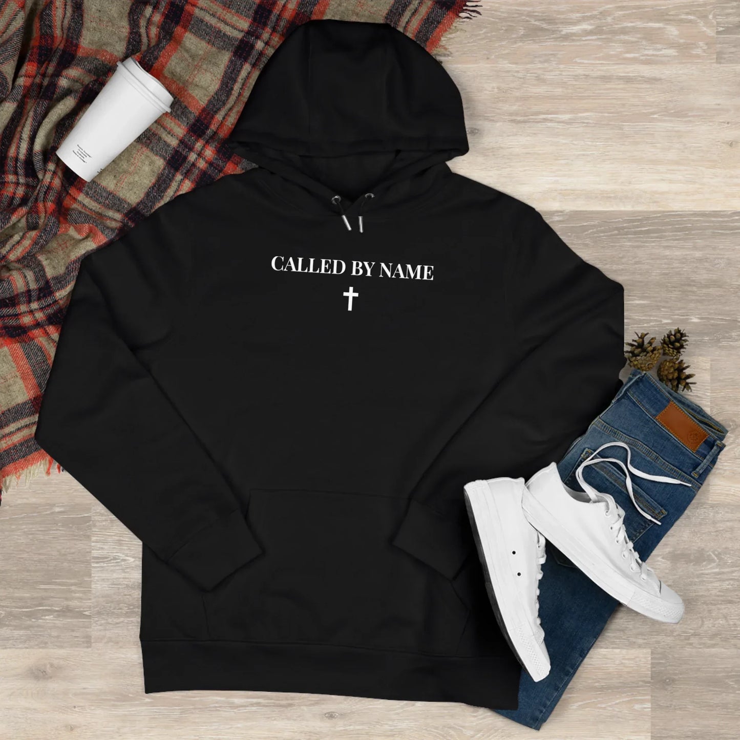 "CALLED BY NAME" Organic Cotton Hoodie - Rose & Rae