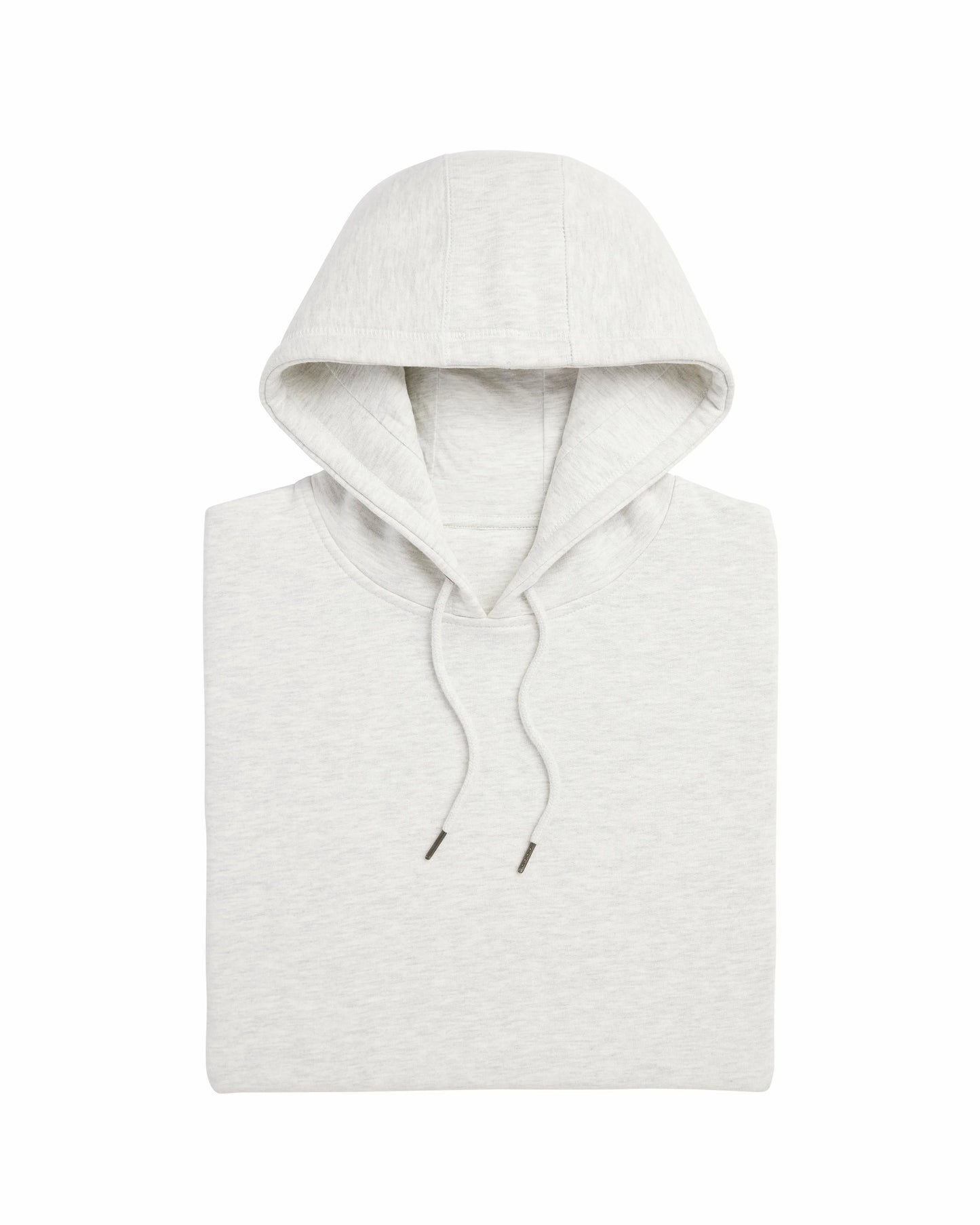 Organic Cotton Hoodie - Midweight 12oz Ash Heather - Rose & Rae Threads
