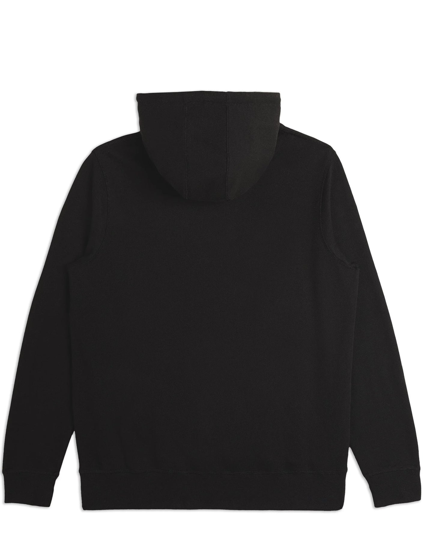 Organic Cotton French Terry Hoodie Midweight 10oz Black - Rose & Rae Threads