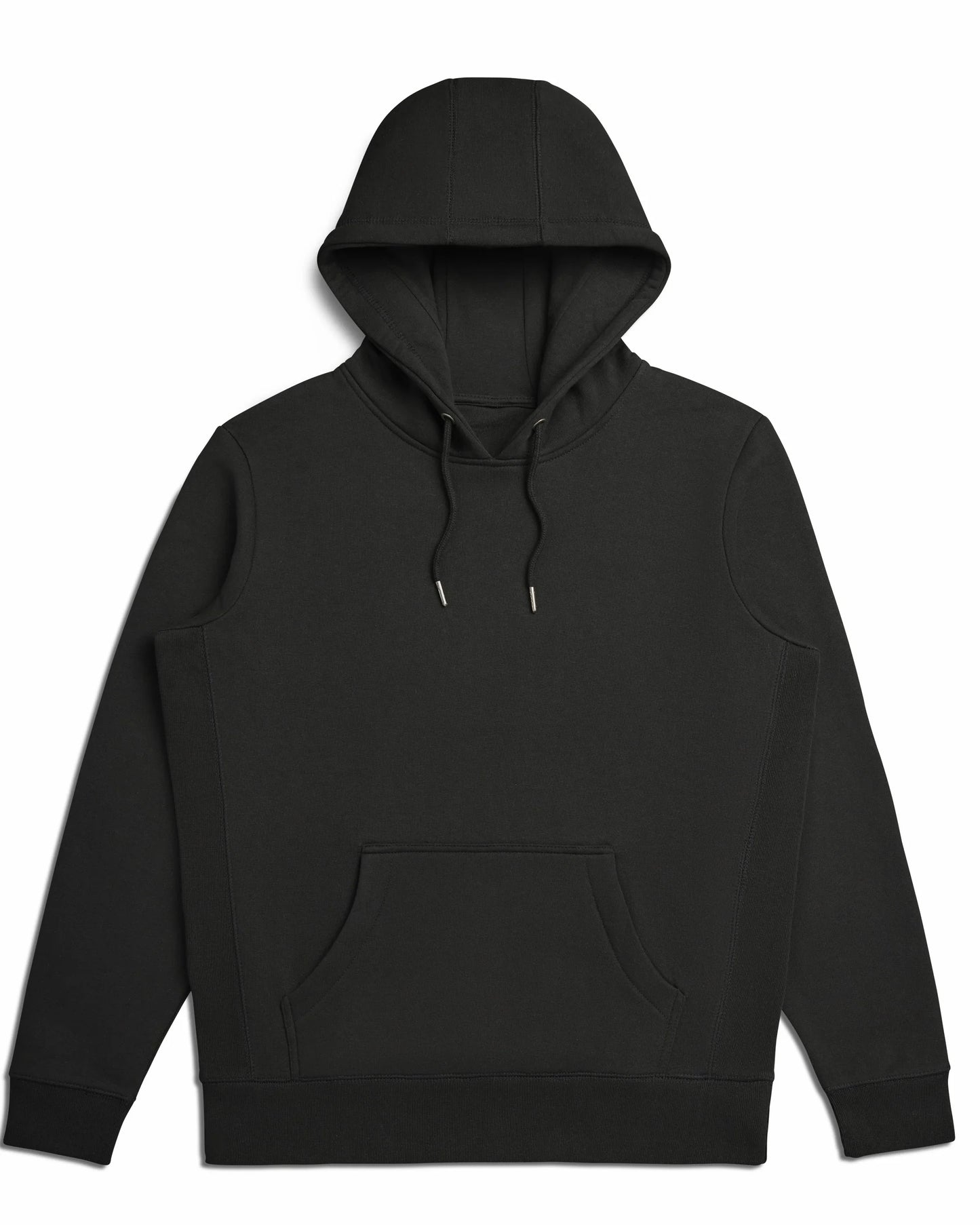 Organic Cotton Hoodie - Midweight 12oz Black - Rose & Rae Threads