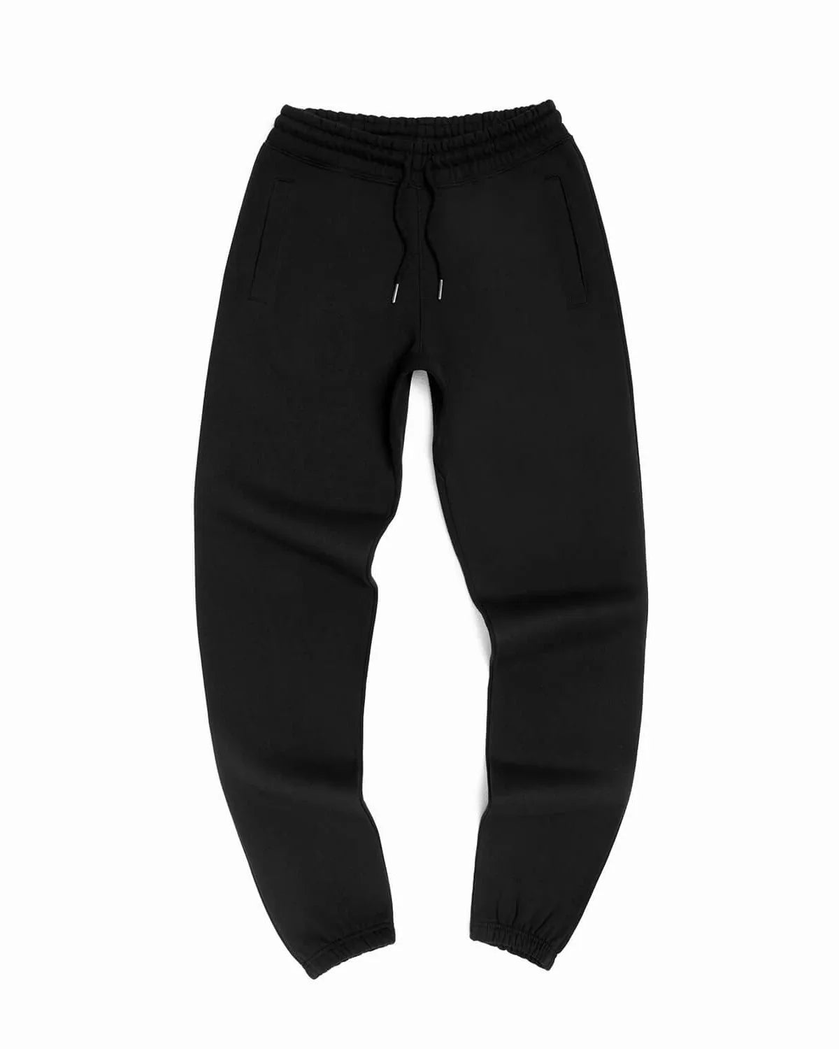 Organic Brushed Cotton Sweatpants - Black - Rose & Rae Threads
