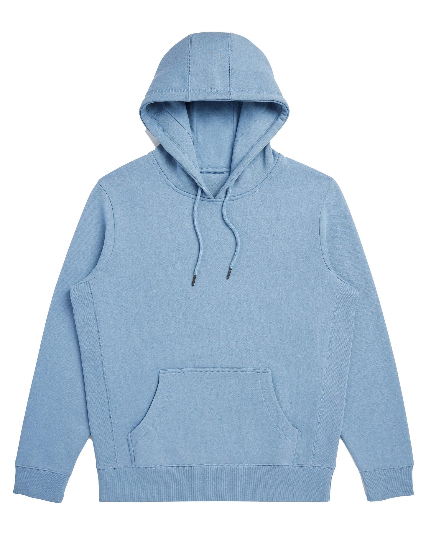 Organic Cotton Hoodie Midweight 12oz - Cloudy Blue - Rose & Rae Threads