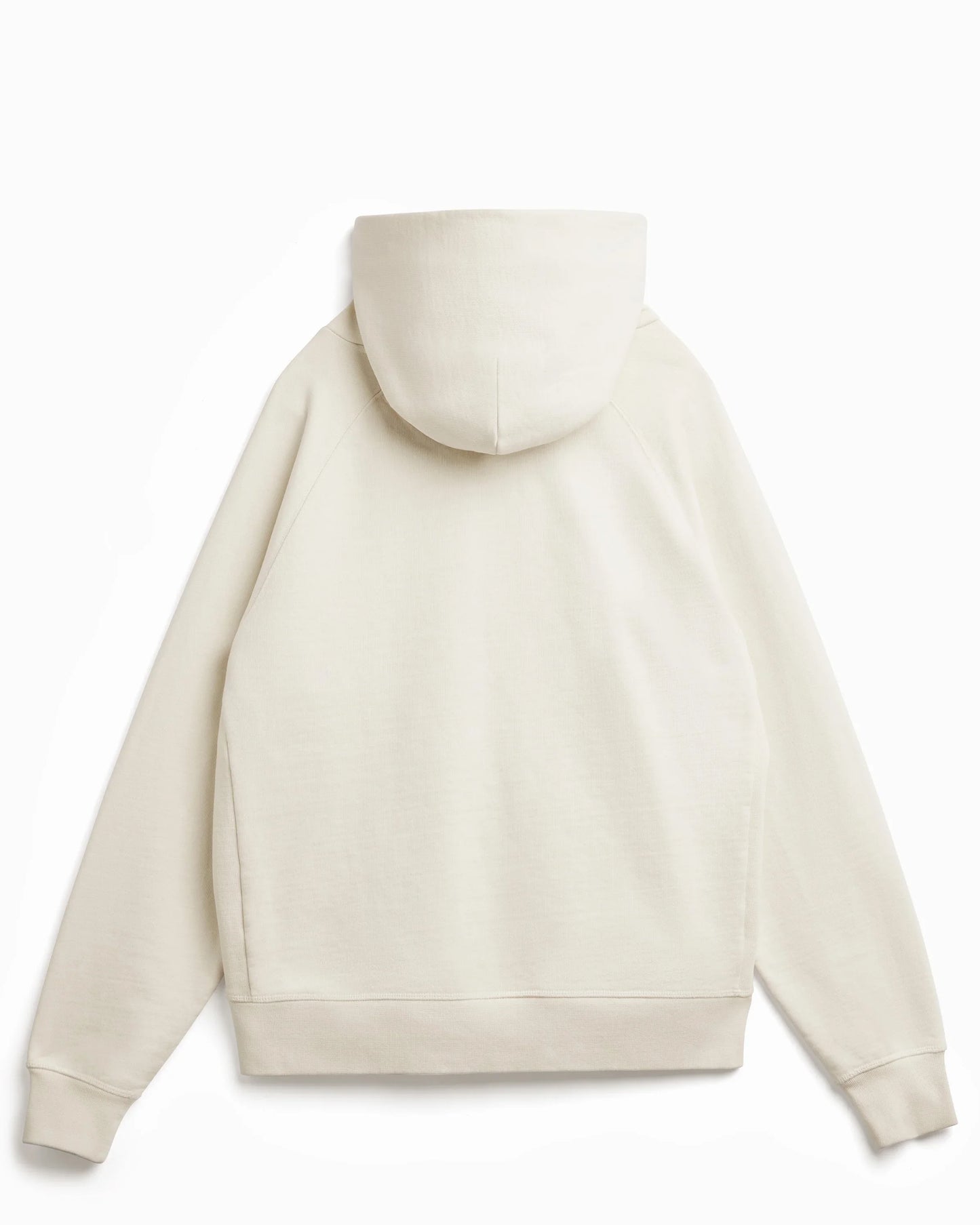 Organic Cotton French Terry Hoodie Heavyweight 15oz Natural - Rose & Rae Threads