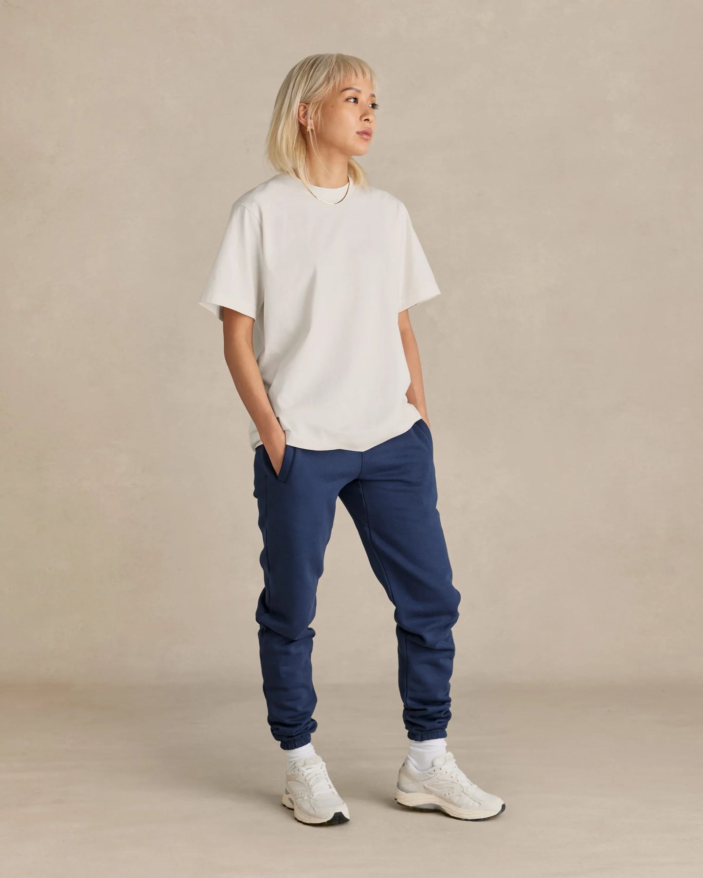 Unisex SUPIMA® Cotton T-Shirt - Natural - Rose & Rae Threads