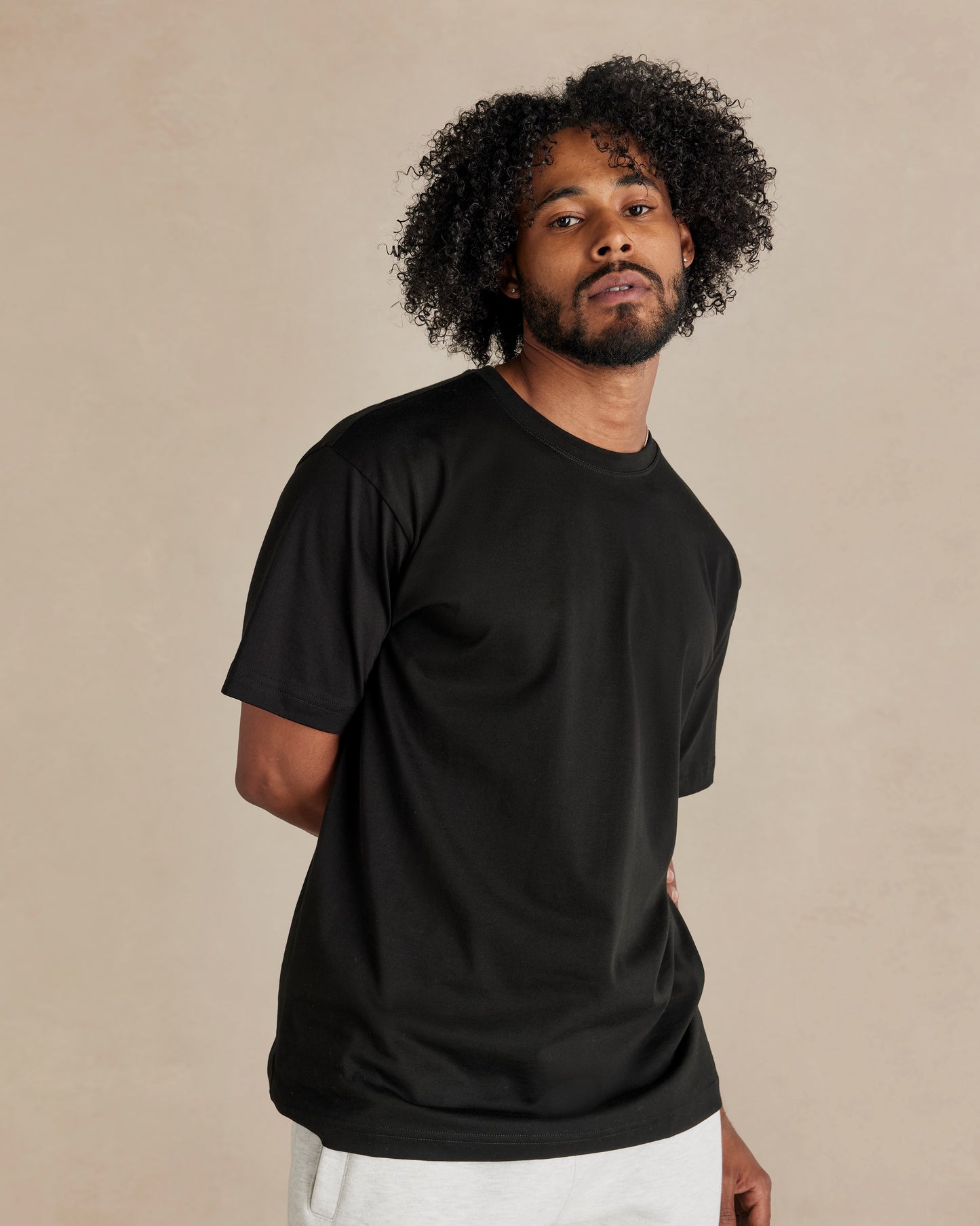 Coed Organic Cotton Heavyweight T-Shirt | Black