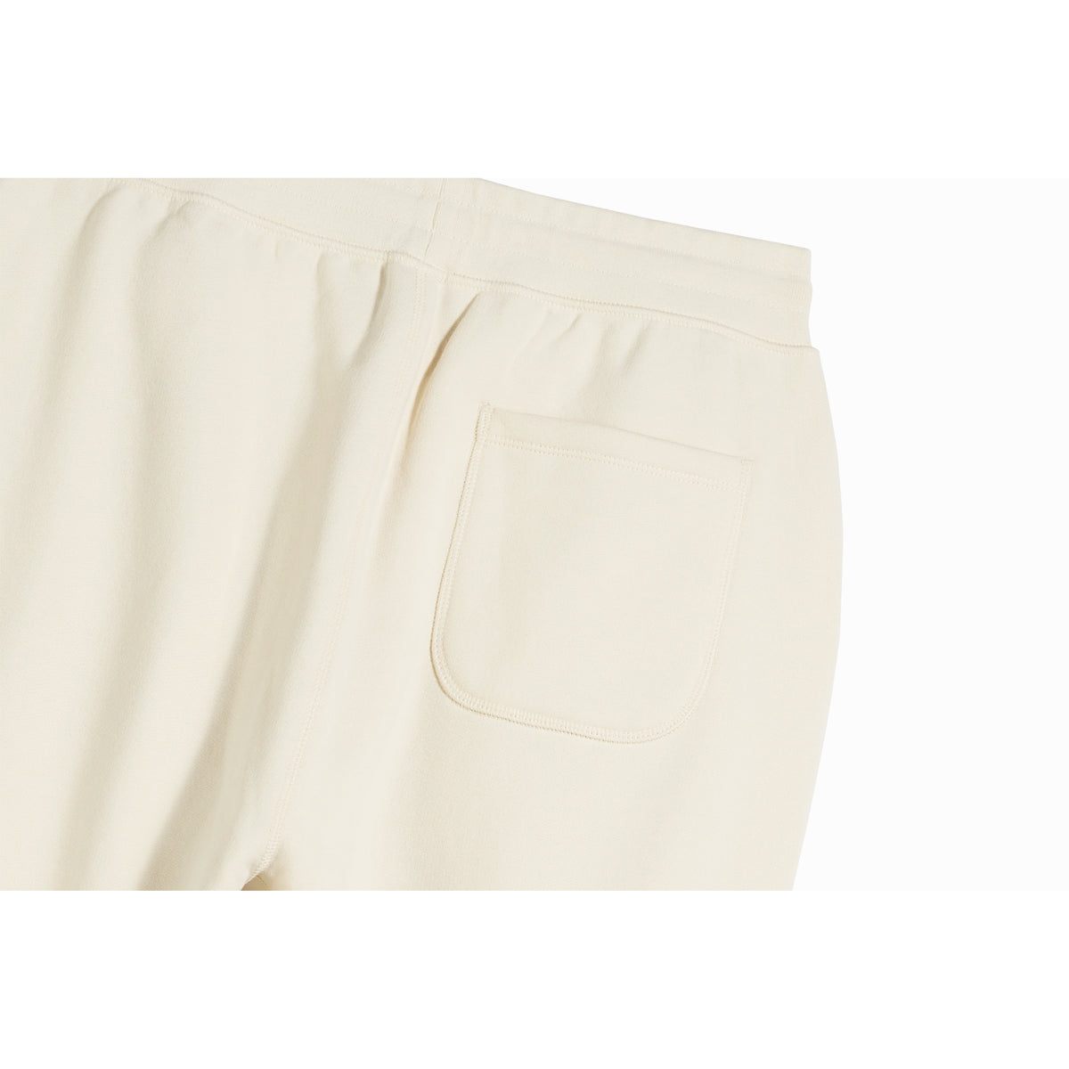 Organic Brushed Cotton Sweatpants - Natural