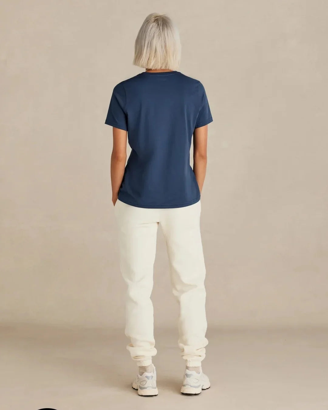 Women's SUPIMA® Cotton T-Shirt, Navy - Rose & Rae Threads
