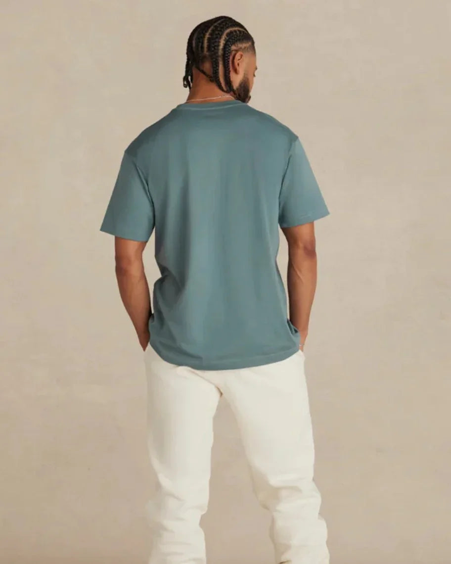 Unisex SUPIMA® Cotton T-Shirt - Baltic - Rose & Rae Threads