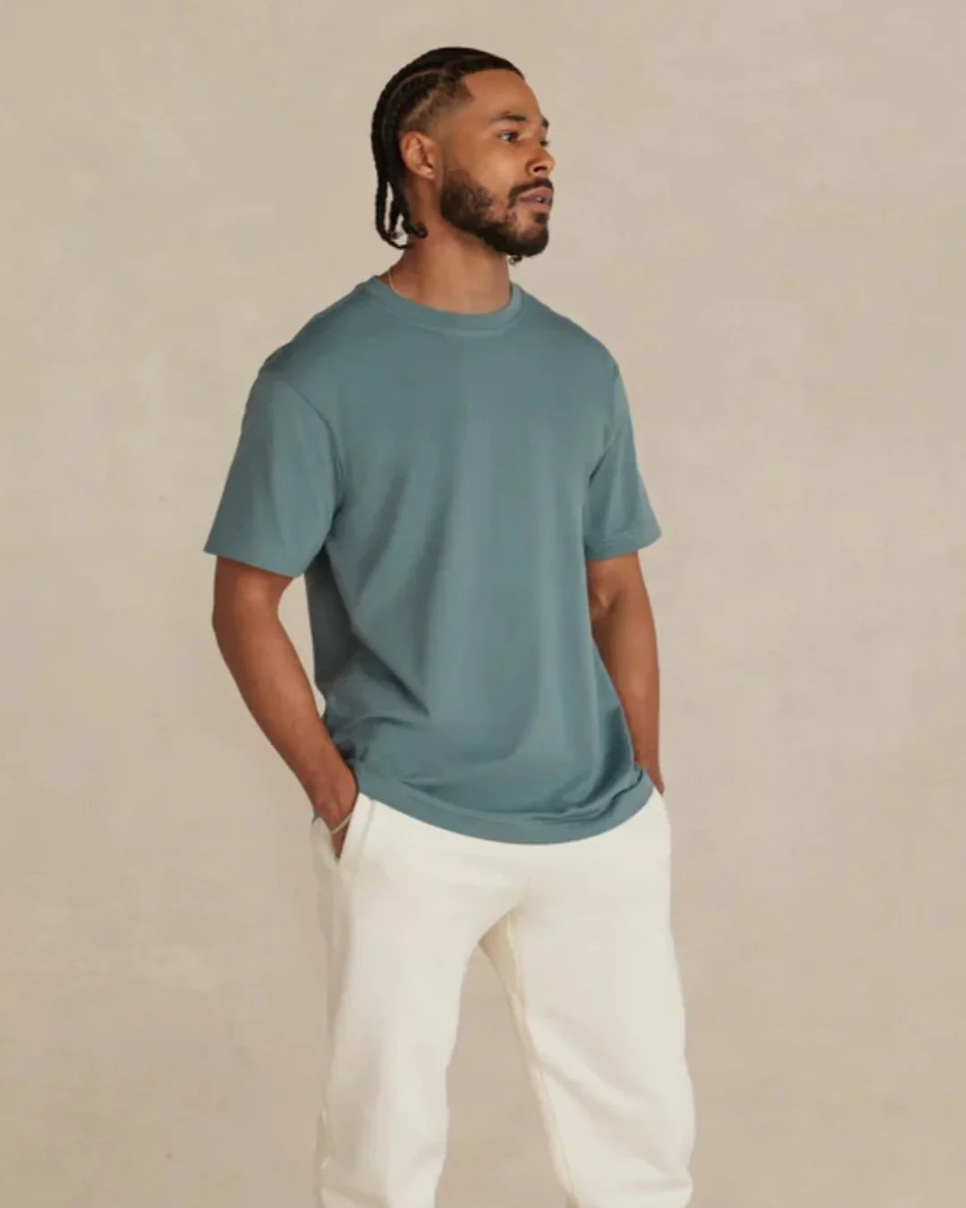 Unisex SUPIMA® Cotton T-Shirt - Baltic - Rose & Rae Threads