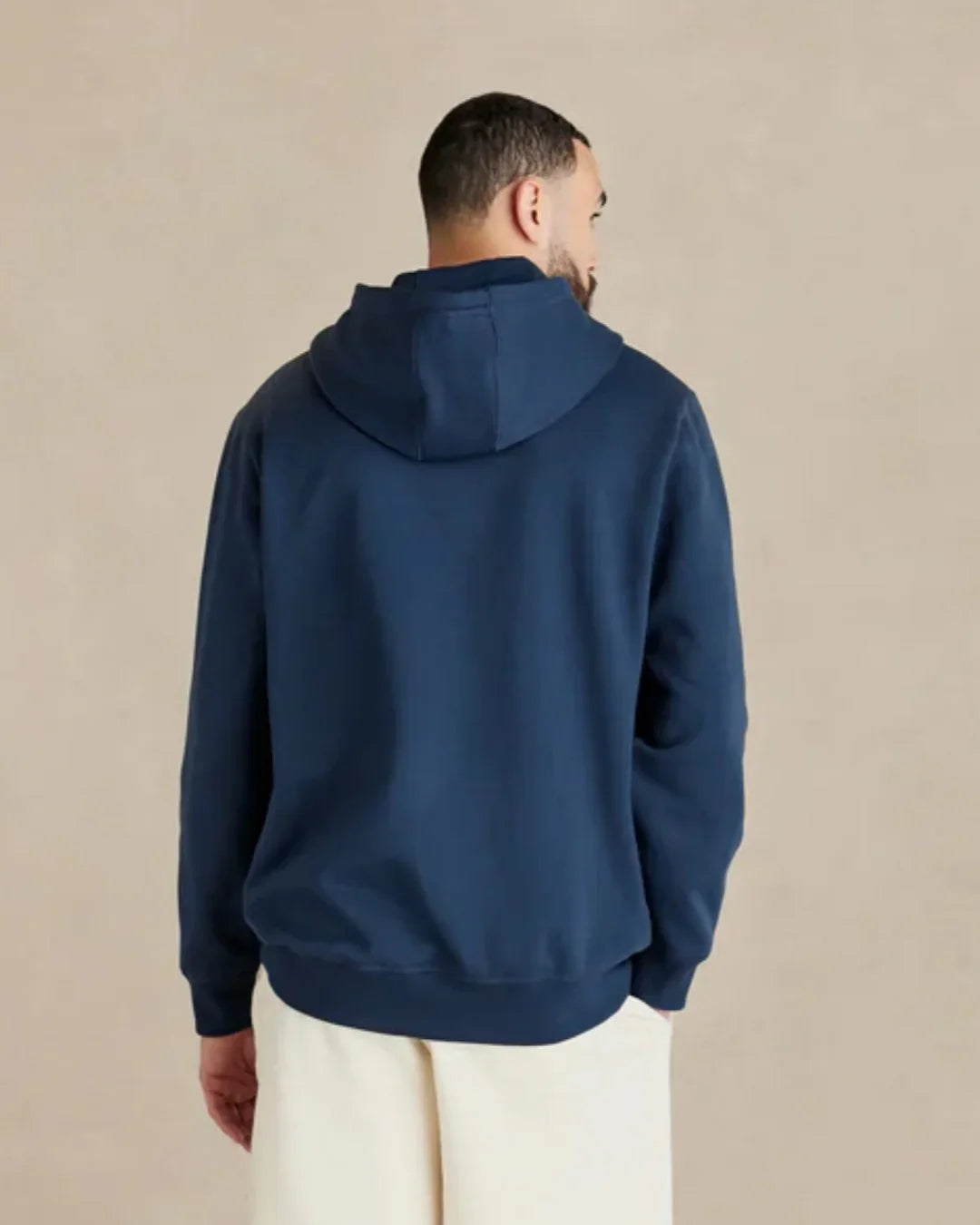 Organic Cotton Hoodie - Midweight 12oz Navy - Rose & Rae Threads
