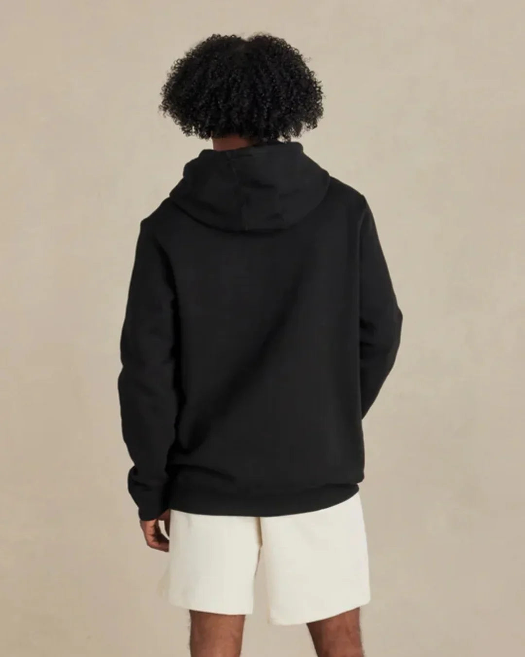 Organic Cotton Hoodie - Midweight 12oz Black - Rose & Rae Threads