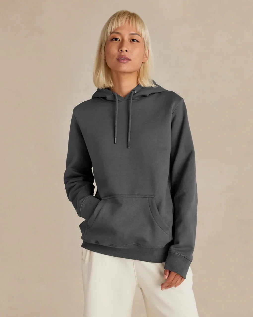 Organic Cotton Hoodie - Midweight 12oz Slate - Rose & Rae Threads