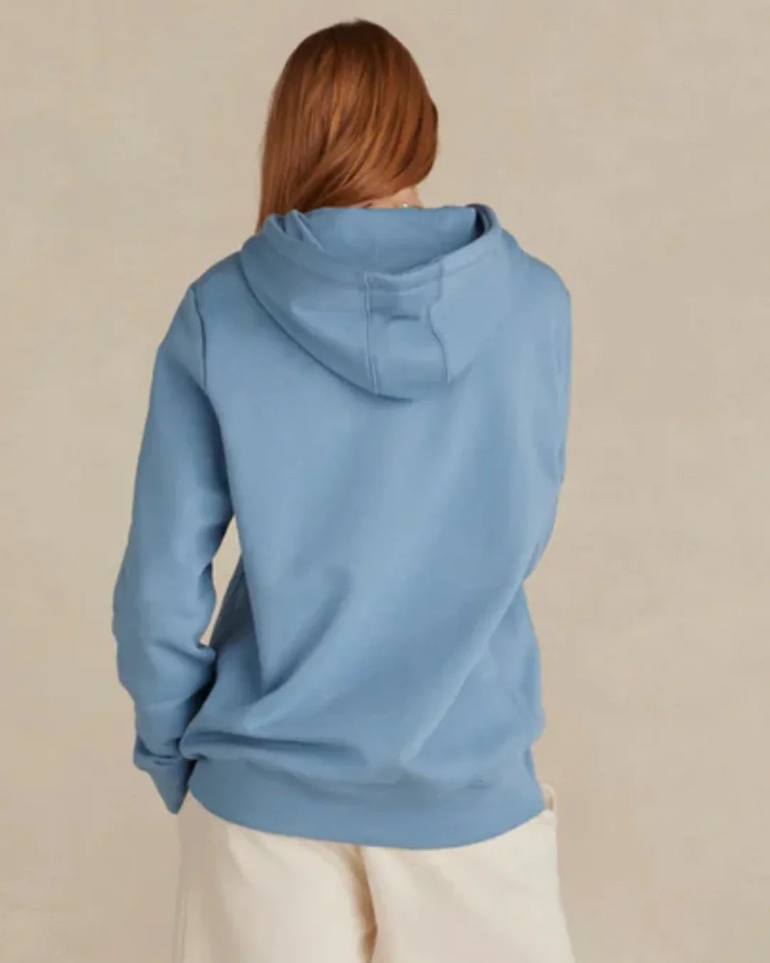 Organic Cotton Hoodie Midweight 12oz - Cloudy Blue - Rose & Rae Threads