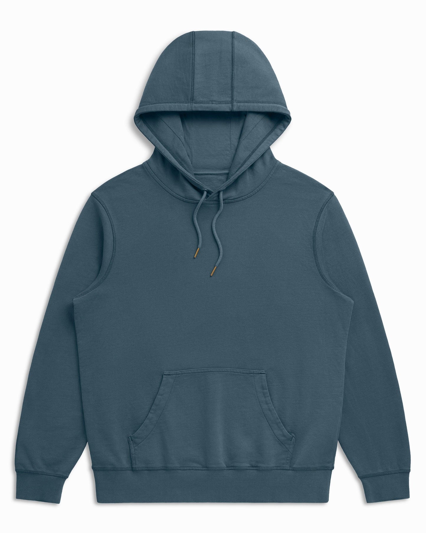 Organic Cotton French Terry Hoodie Midweight 10oz - Seaside - Rose & Rae Threads