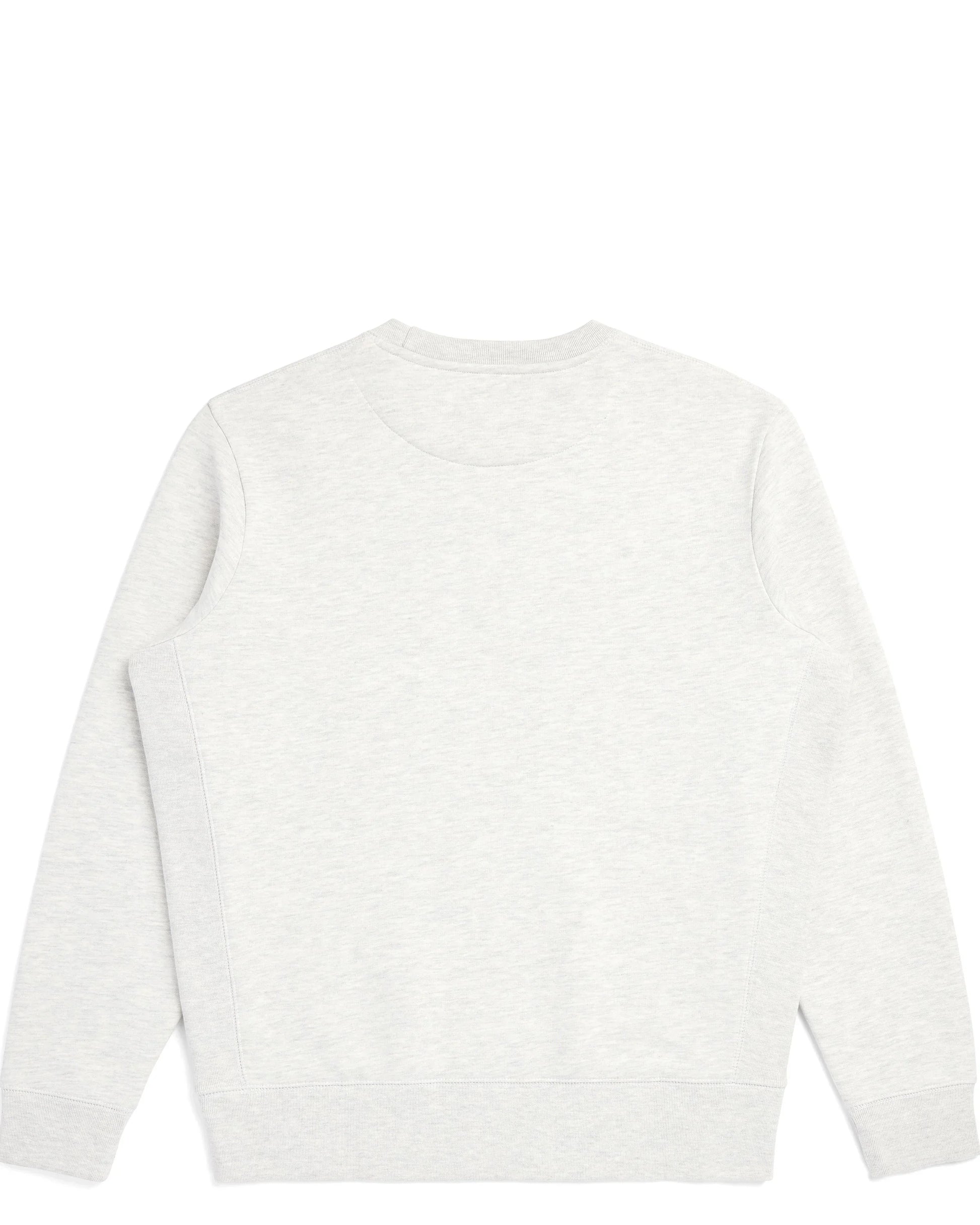Organic Brushed Cotton Sweatshirt Midweight 12oz Ash Heather - Rose & Rae Threads
