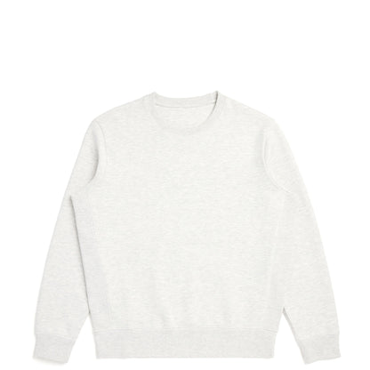 Organic Brushed Cotton Sweatshirt Midweight 12oz Ash Heather - Rose & Rae Threads