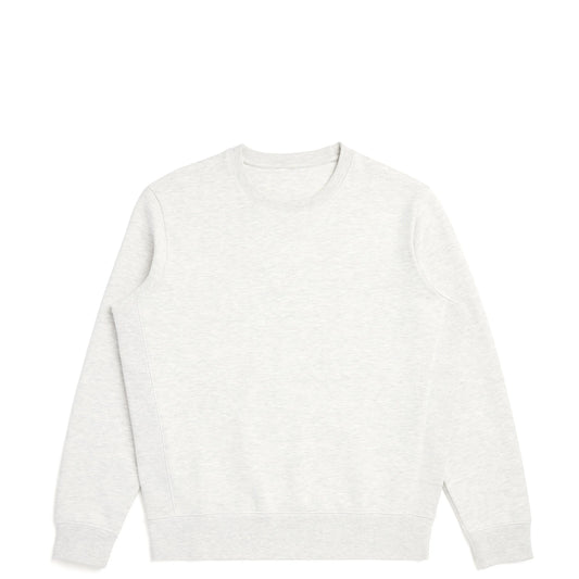 Organic Brushed Cotton Sweatshirt Midweight 12oz Ash Heather - Rose & Rae Threads
