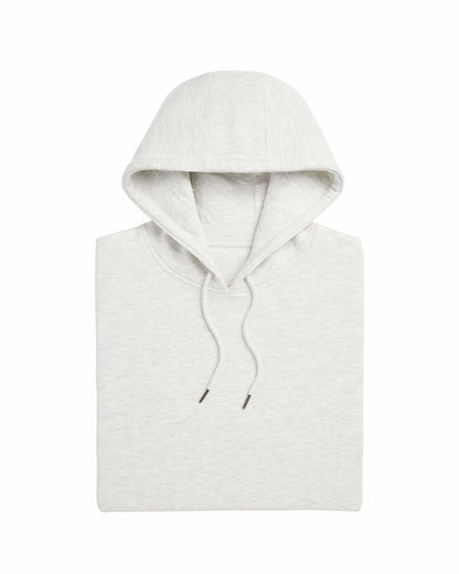 Ash Heather - Organic Cotton Hoodie - Rose & Rae