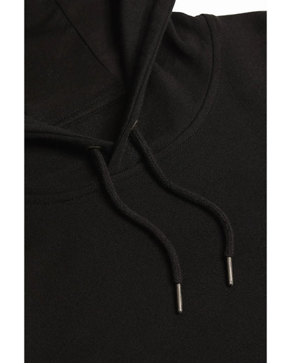 Organic Cotton French Terry Hoodie Midweight 10oz Black - Rose & Rae