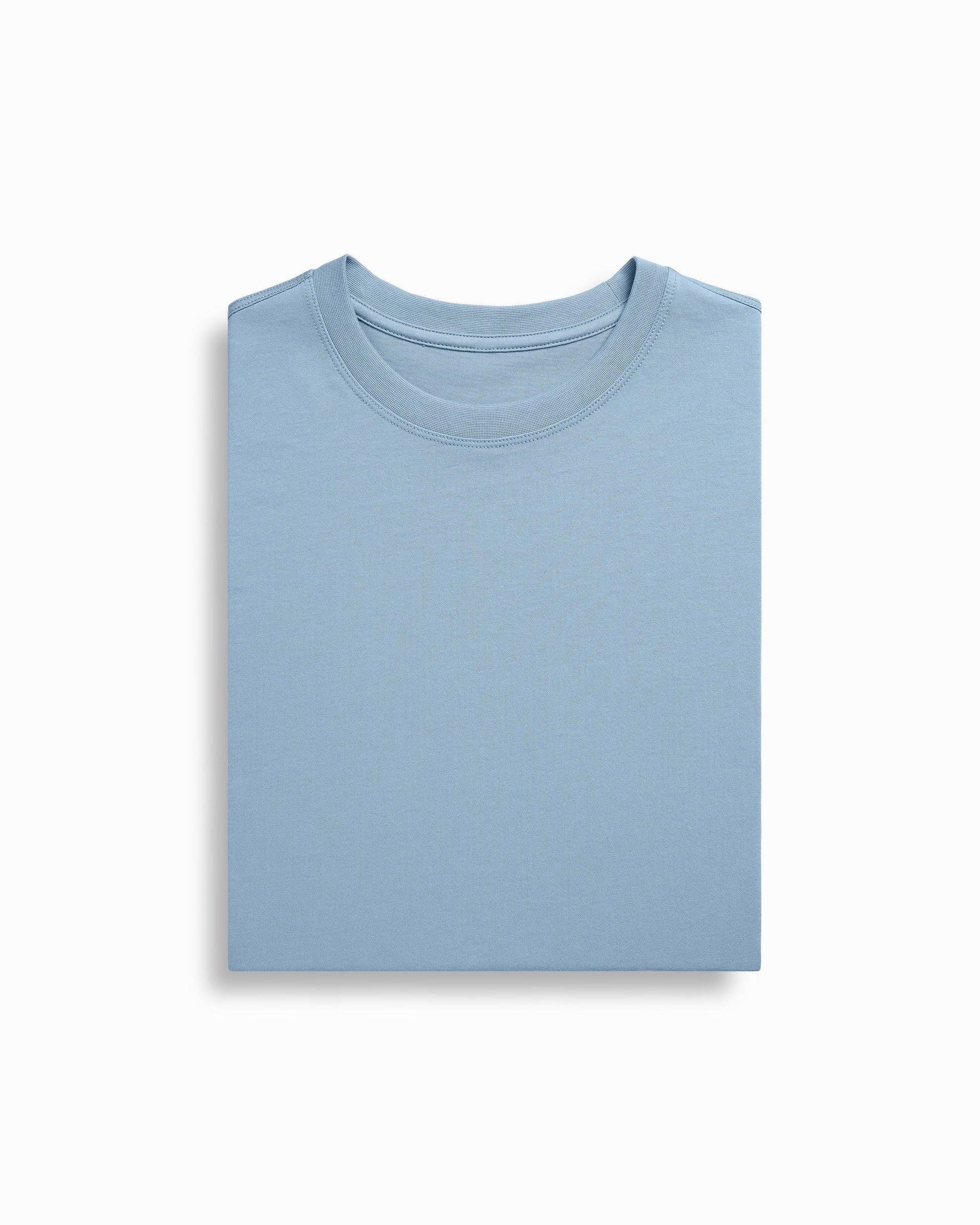 Unisex SUPIMA® Cotton T-Shirt - Cloudy Blue - Rose & Rae Threads