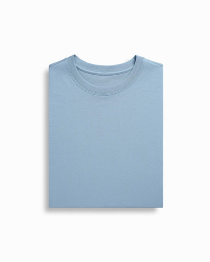 Unisex SUPIMA® Cotton T-Shirt - Cloudy Blue - Rose & Rae Threads