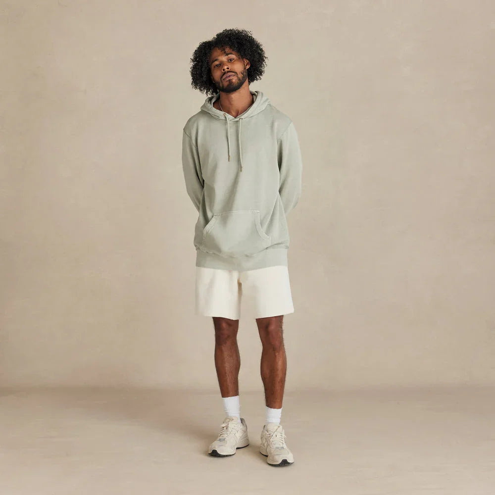 Organic Cotton French Terry Shorts - Natural - Rose & Rae Threads