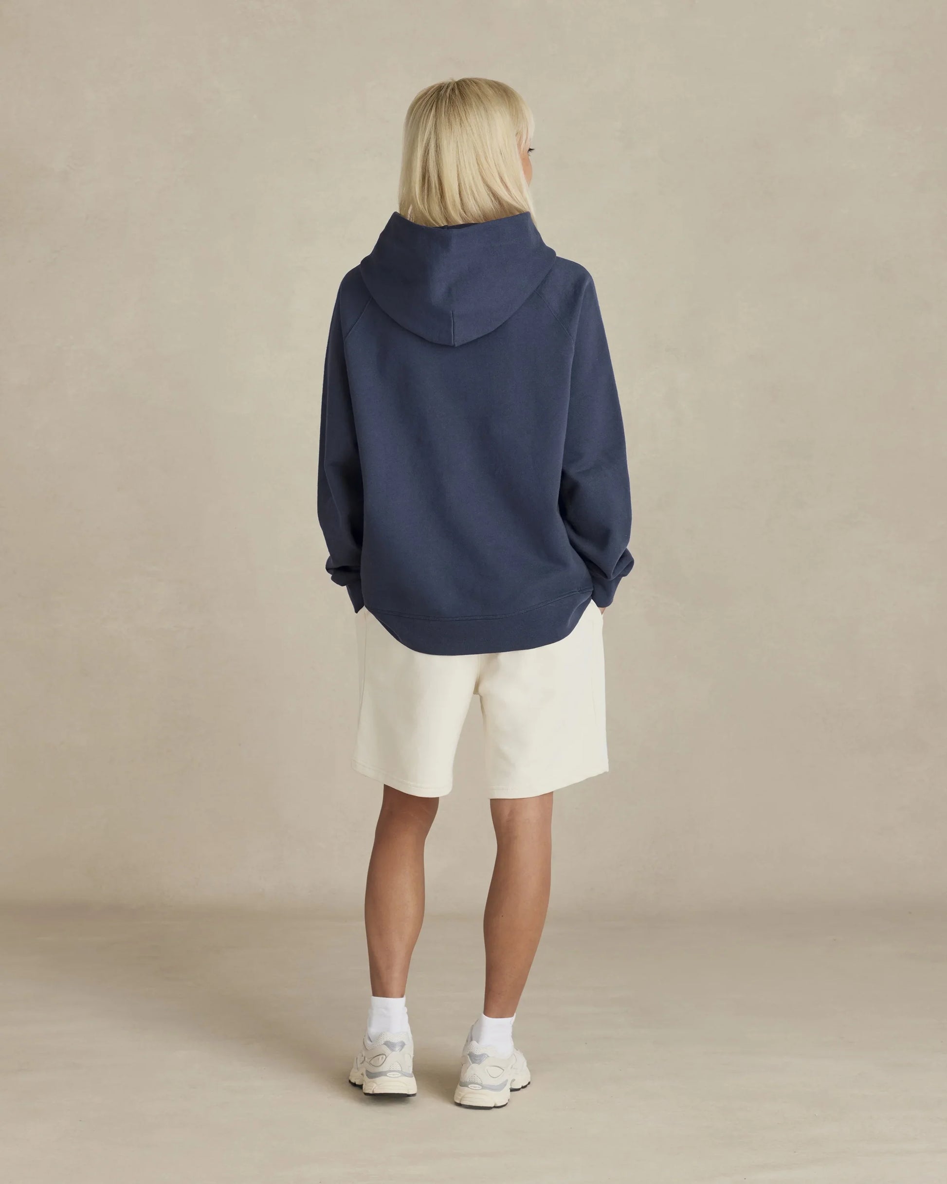 Organic Cotton French Terry Hoodie - 15oz Eclipse - Rose & Rae