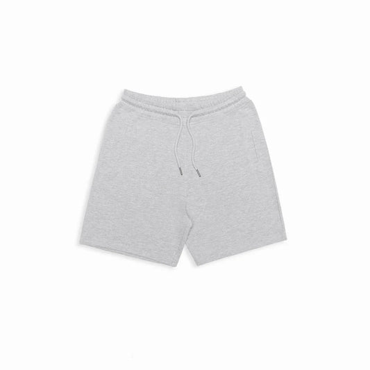 Organic Cotton French Terry Shorts - Heather Grey - Rose & Rae Threads