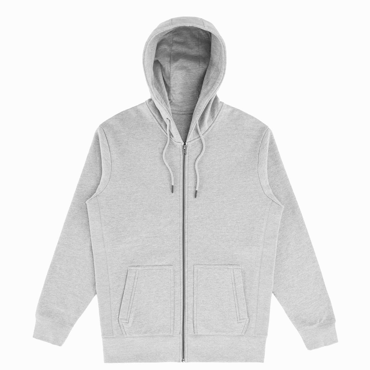 Heavyweight GOTS Certified Organic Cotton Full-Zip Hoodie