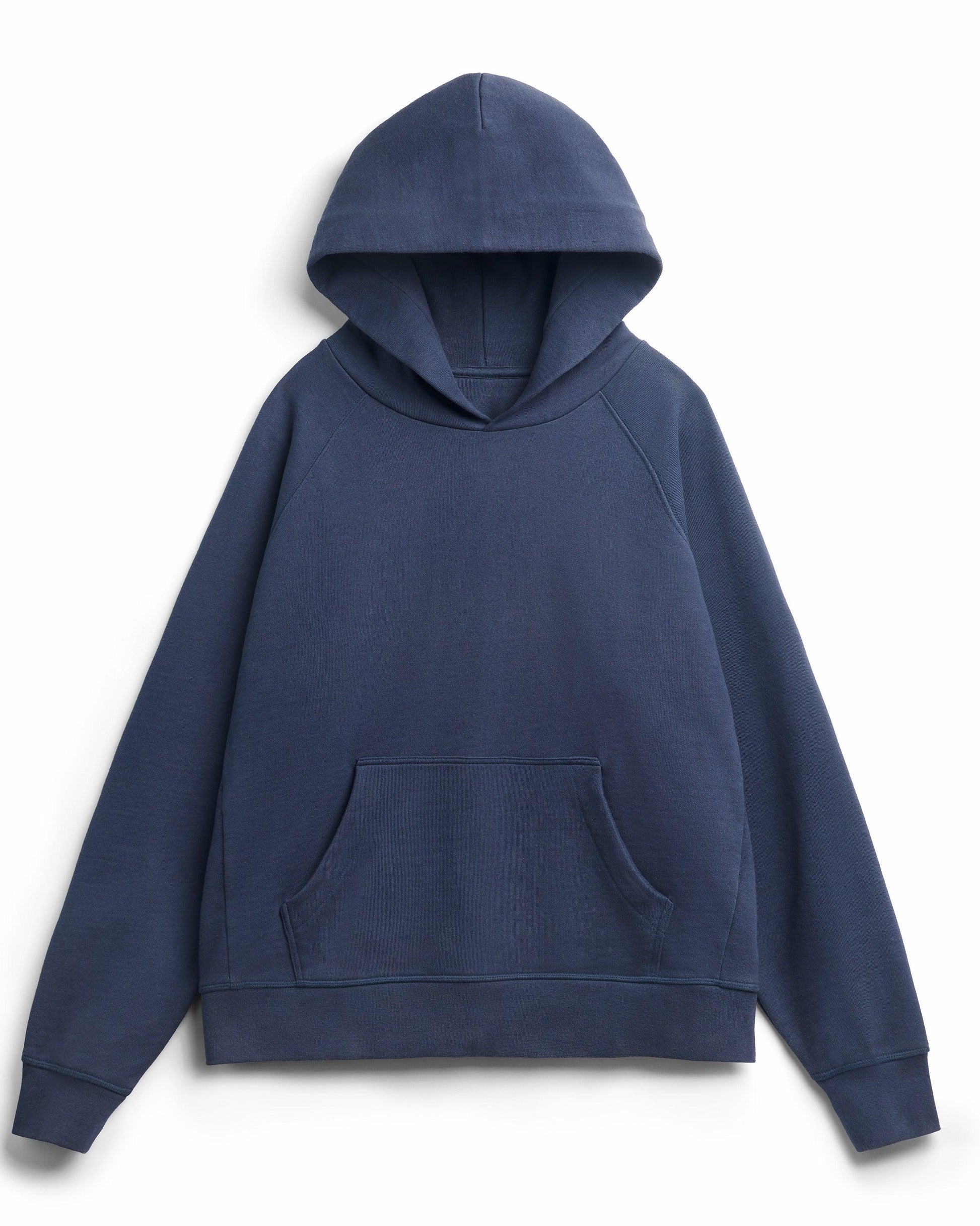 Organic Cotton French Terry Hoodie - 15oz Eclipse - Rose & Rae