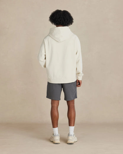 Organic Cotton French Terry Hoodie Heavyweight 15oz Natural - Rose & Rae