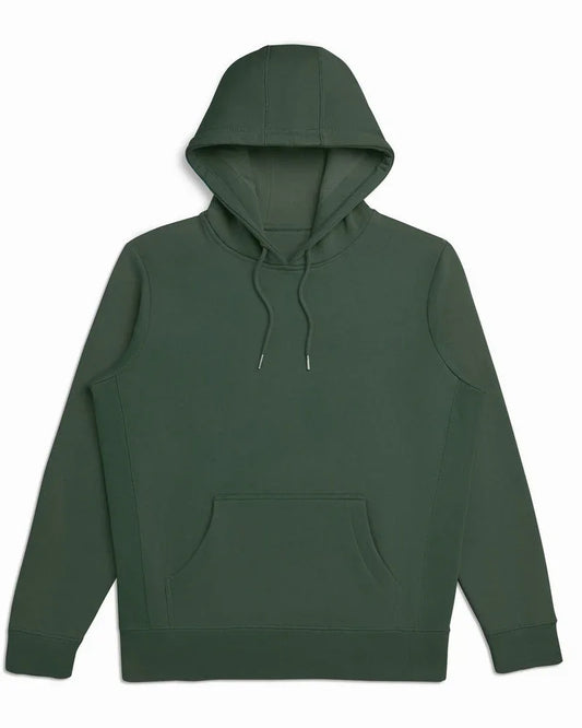 Organic Cotton Hoodie - Midweight 12oz Ivy Green - Rose & Rae Threads