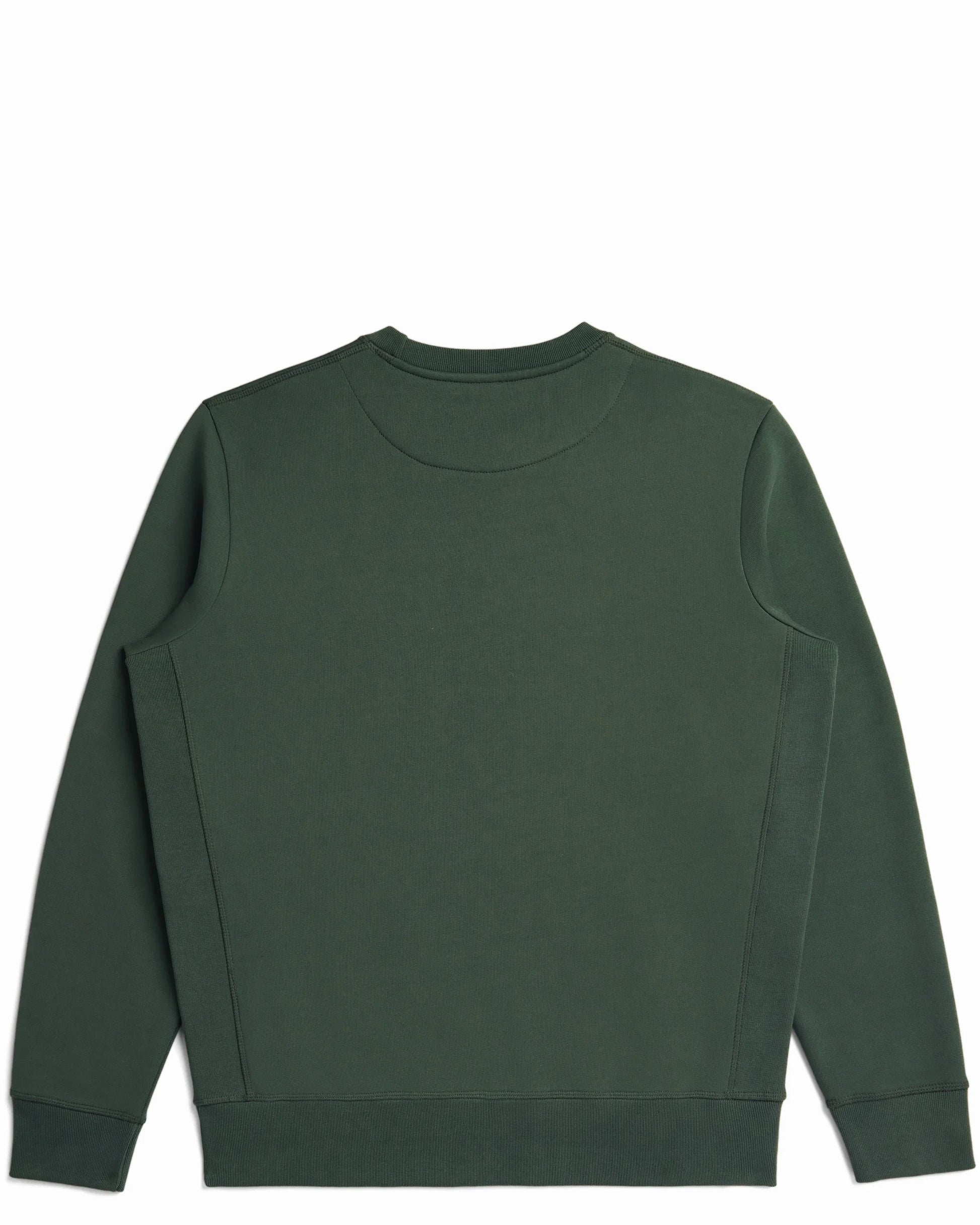 Organic Brushed Cotton Crewneck - Midweight 12oz Ivy - Rose & Rae