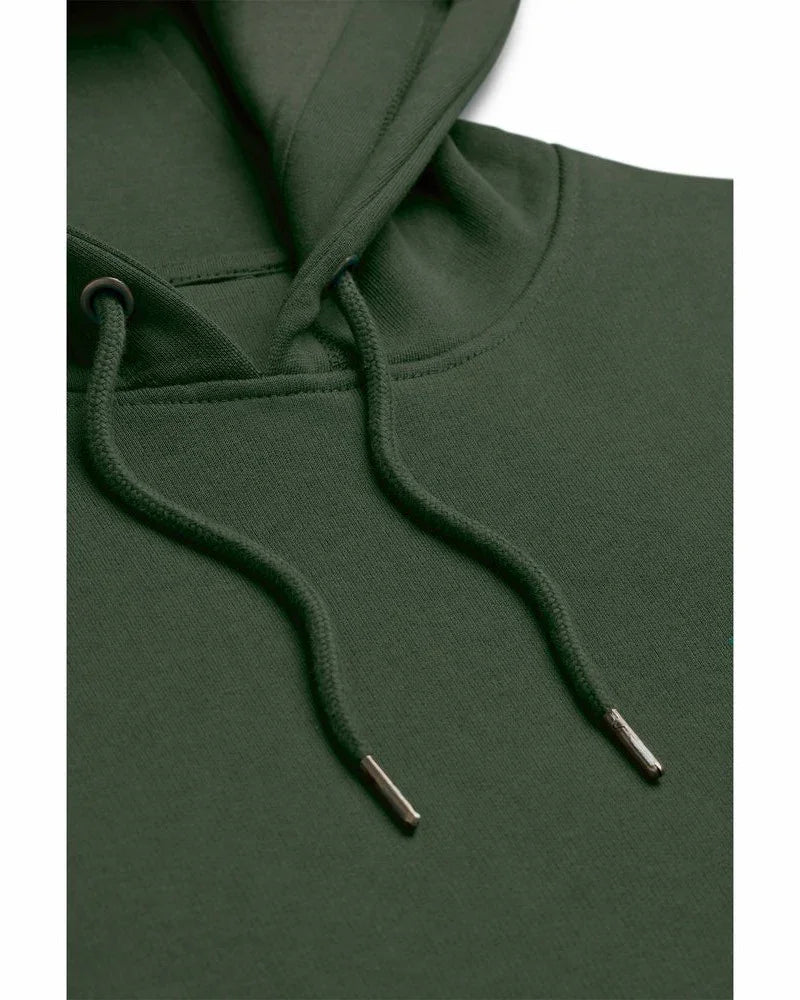 Organic Cotton Hoodie - Midweight 12oz Ivy Green - Rose & Rae Threads