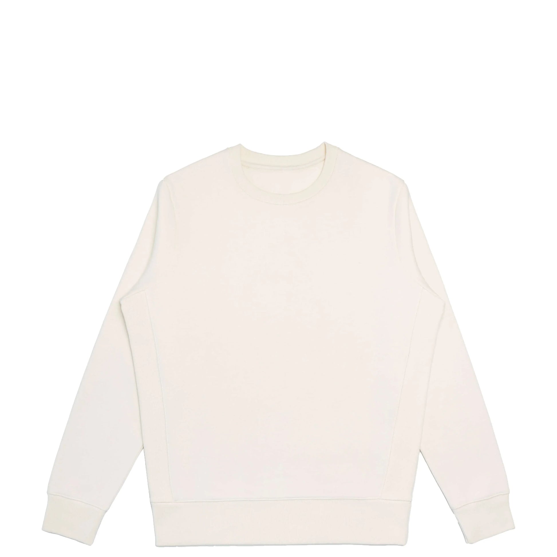Organic Brushed Cotton Crewneck - Midweight 12oz Natural - Rose & Rae Threads