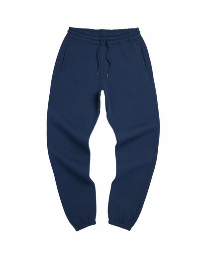 Organic Brushed Cotton Sweatpants - Navy - Rose & Rae Threads