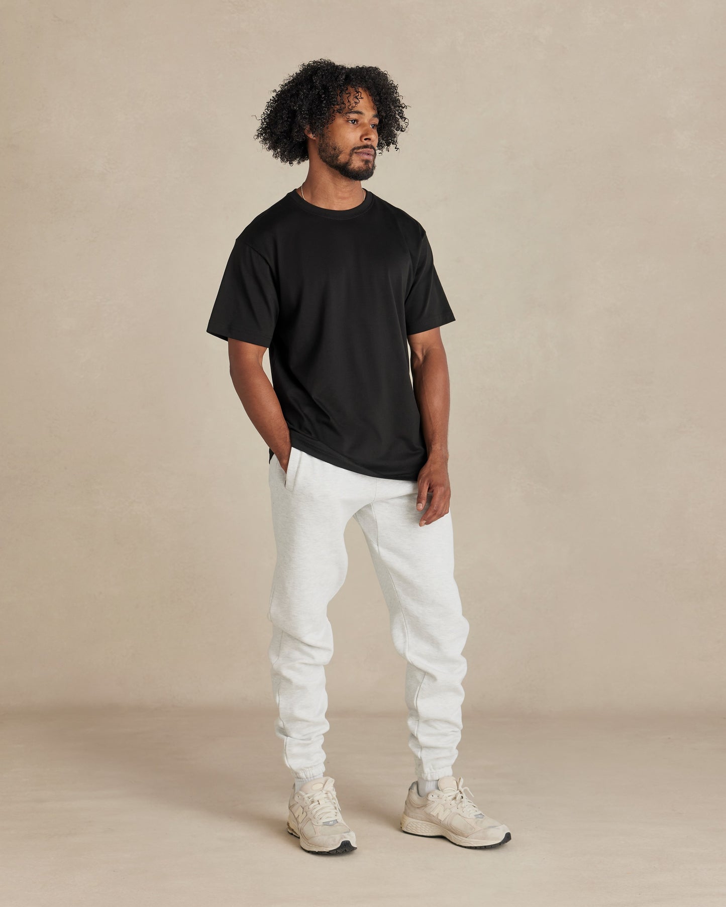 Coed Organic Cotton Heavyweight T-Shirt | Black