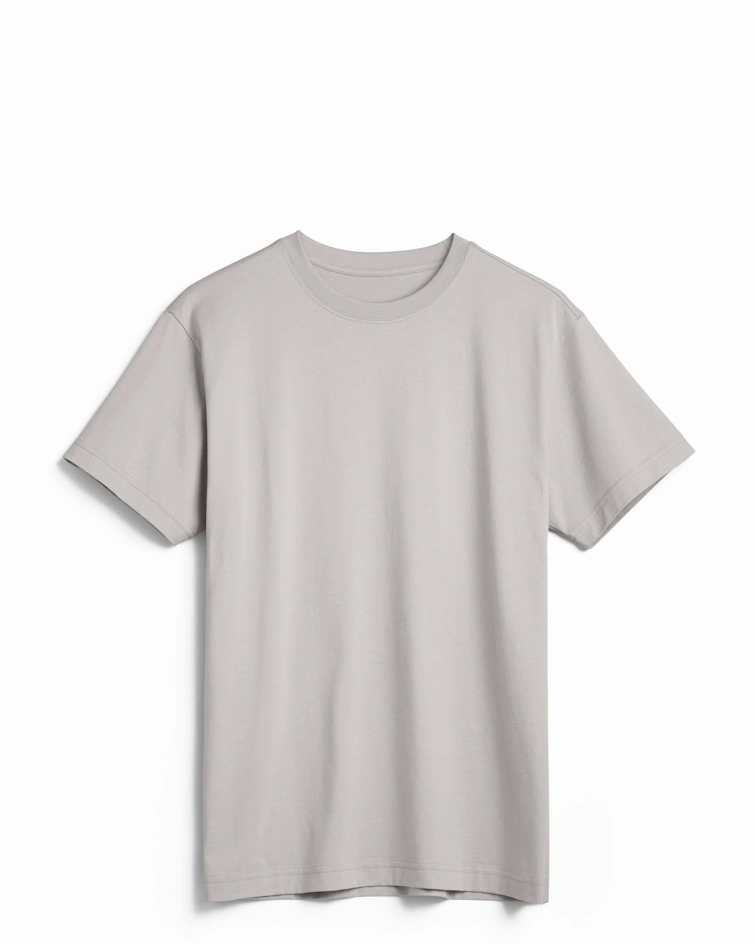 Oyster SUPIMA® Cotton T-Shirt, Ultra-Soft, Handcrafted | Rose & Rae