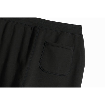 Organic Brushed Cotton Sweatpants - Black