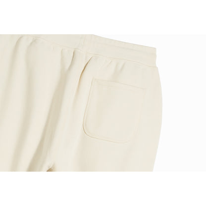 Organic Brushed Cotton Sweatpants - Natural