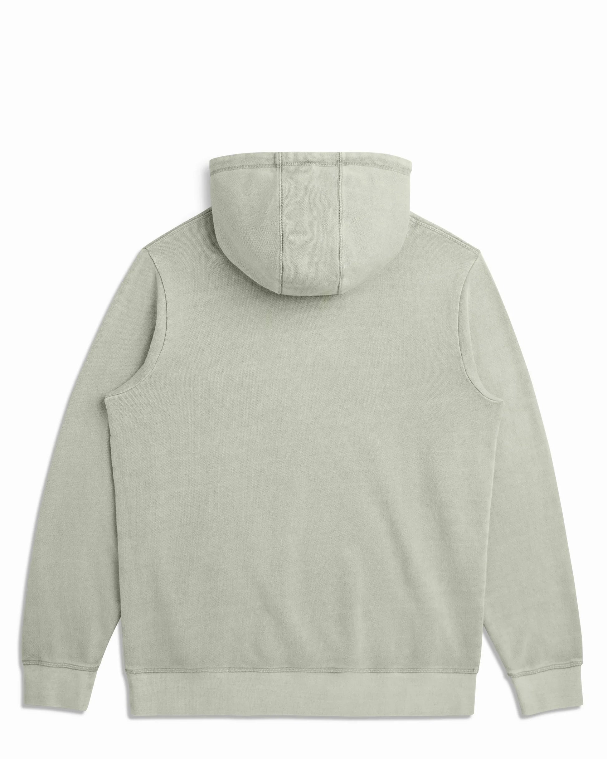 Organic Cotton French Terry Hoodie Midweight 10oz Sage - Rose & Rae