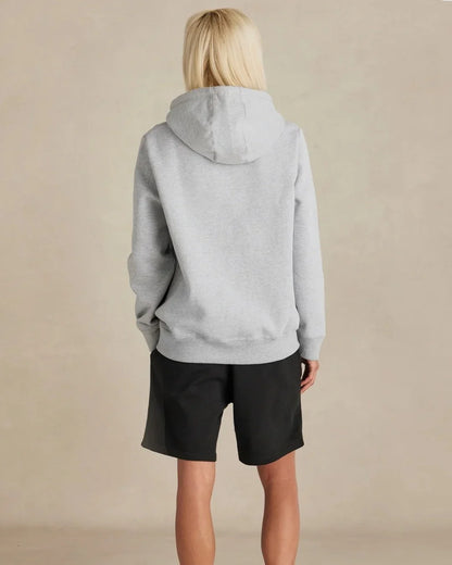 Heather Grey - Organic Cotton Hoodie - Rose & Rae