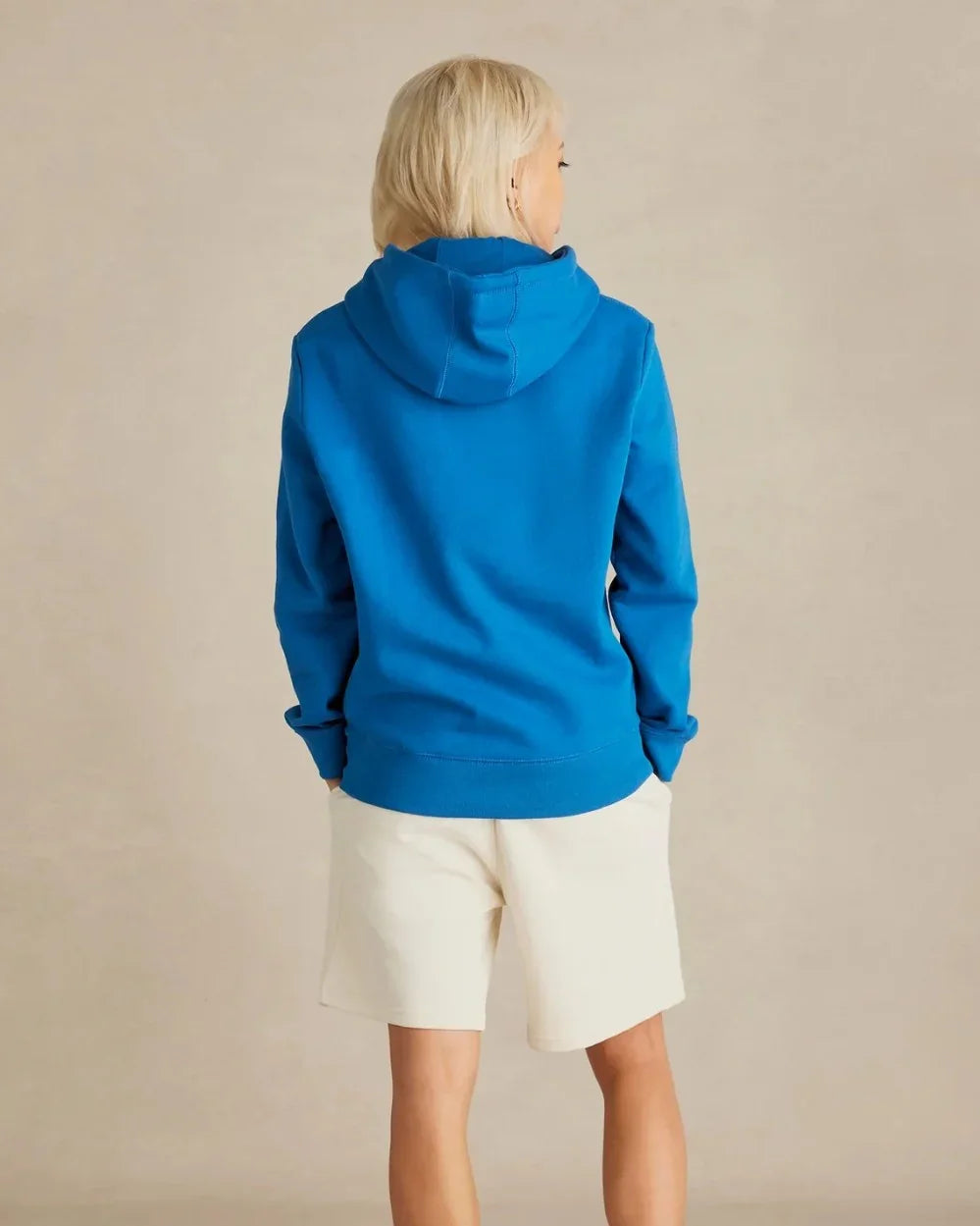 French Blue - Organic Cotton Hoodie - Rose & Rae