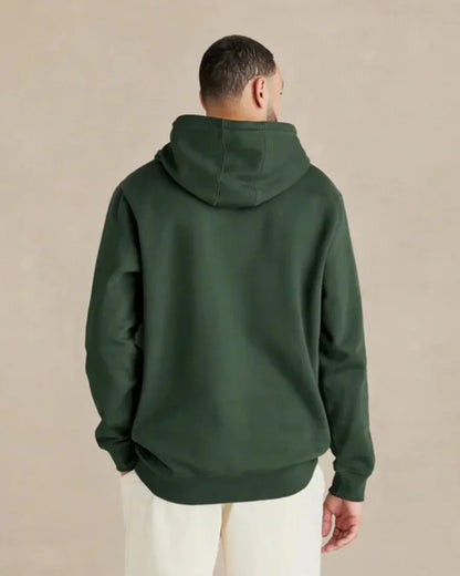 Organic Cotton Hoodie - Midweight 12oz Ivy Green - Rose & Rae Threads