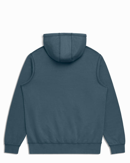 Organic Cotton French Terry Hoodie Midweight 10oz - Seaside - Rose & Rae